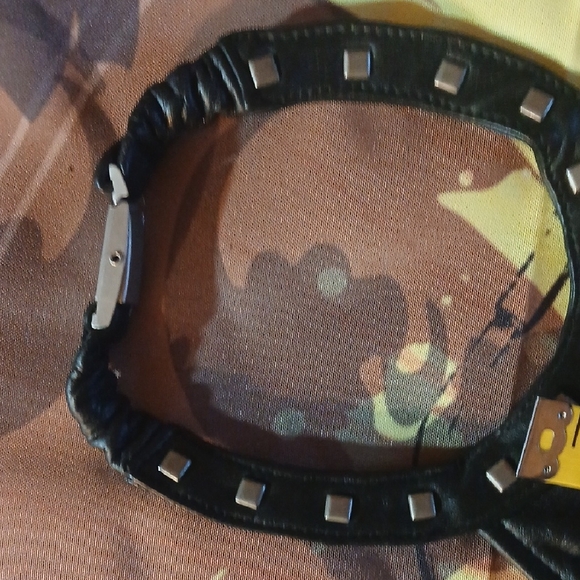 NWT Harley-Davidson Black Leather Halter Top - Picture 4 of 12